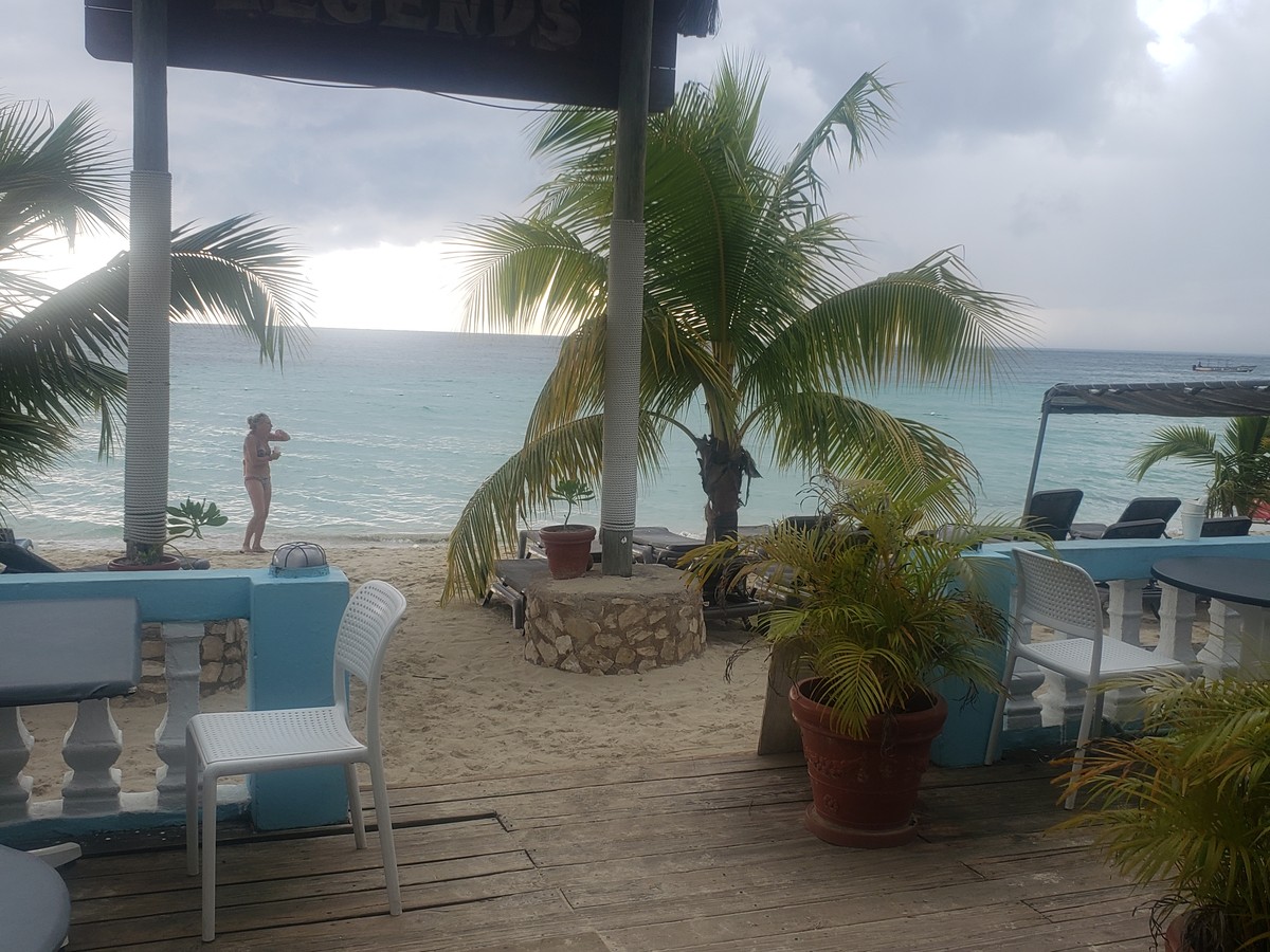A beach on the Jamaican coast