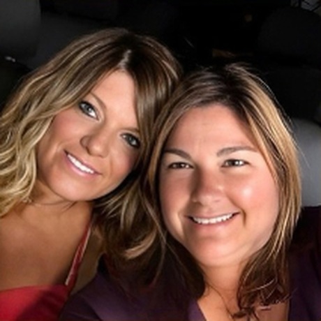 Jeni and Lori in Jamaica